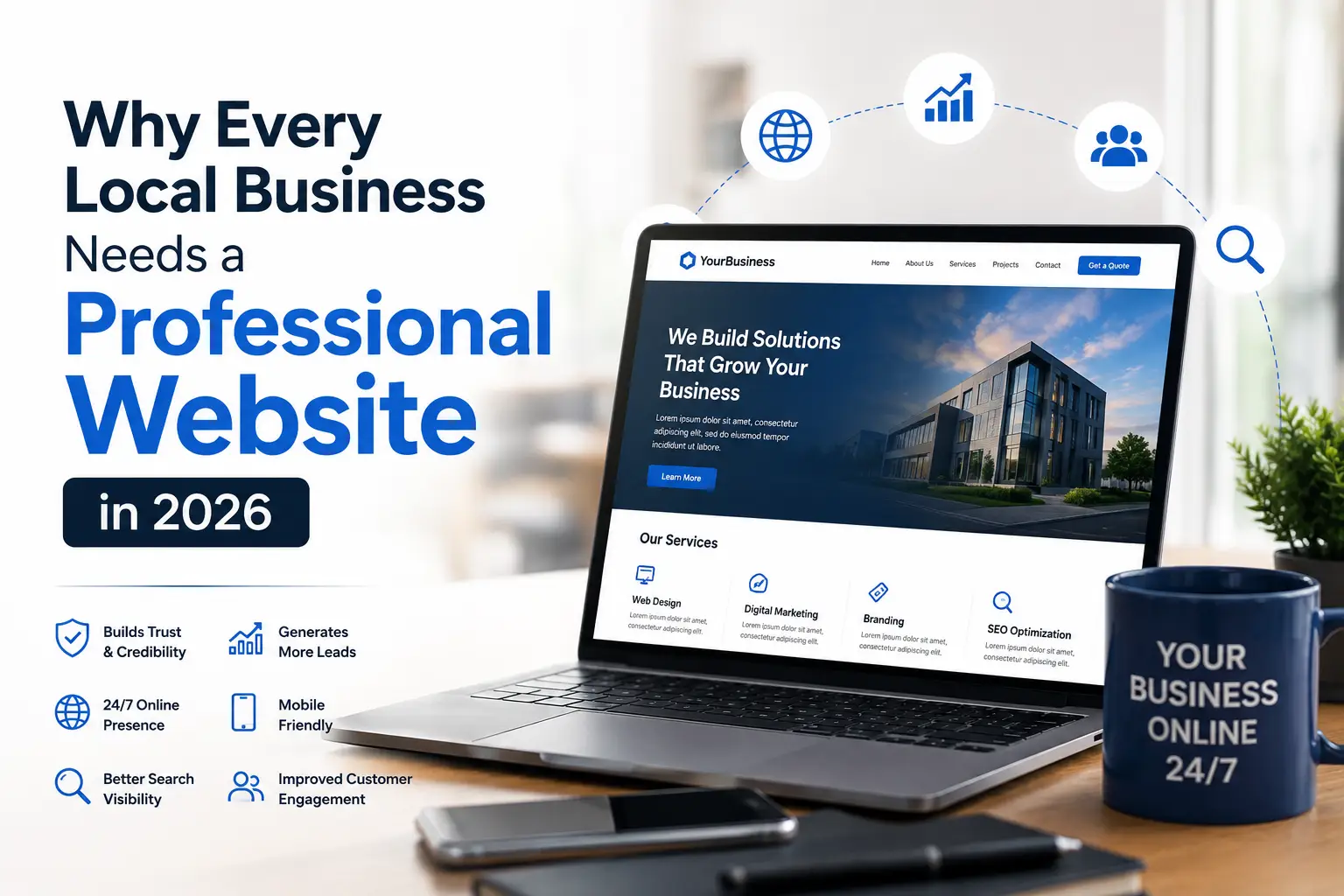 Why Every Local Business Needs a Professional Website in 2026